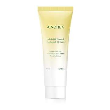 【潔麗雅】AINOHEA 艾若茵 鳳梨菸鹼醯胺5高效美白霜 50ml