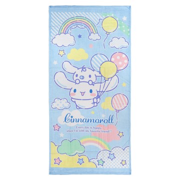 大耳狗彩虹氣球浴巾70*140cm