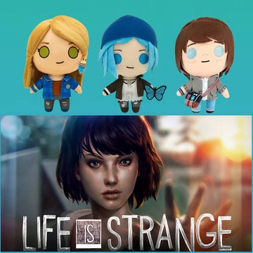 E哥❤現貨跨境奇異人生毛絨玩具Life is Strange - Chloe Price Collector'預購