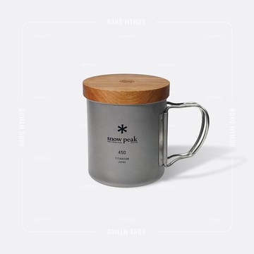 Rough Paper 櫻桃木杯蓋 Snow Peak Single/Double Wall Cup 適用