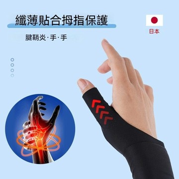 【哆哆購】日本石墨烯拇指遠紅外護腕腱鞘炎護套男女夏季薄款瑜伽運動護腕套