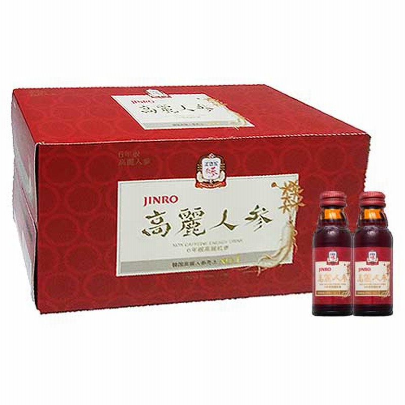 Jinro 高麗人参ドリンク 100mlx1箱 10本 1本当り 0 税込 通販 Lineポイント最大1 0 Get Lineショッピング