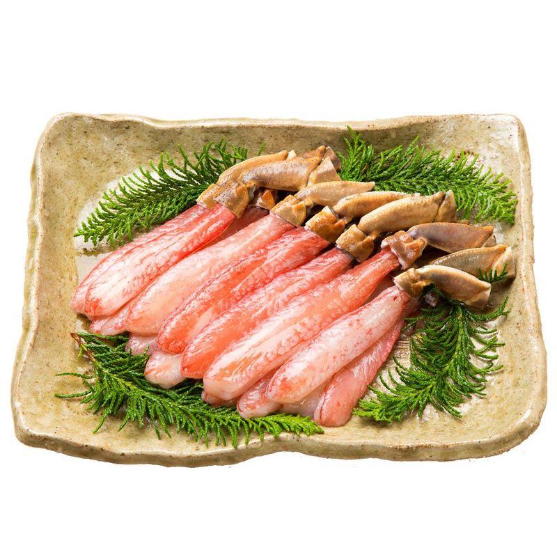 生食可 生 ズワイガニ 棒肉ポーション 1kg (500g×2袋) 約28本?33本前後