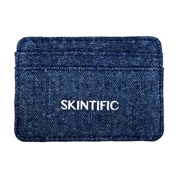 【贈品 非賣品】SKINTIFIC 0元換購 牛仔卡包 大促限定買贈專享
