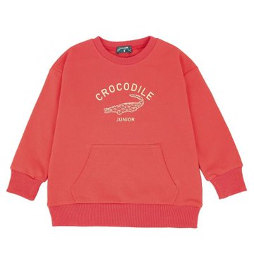 Crocodile Junior小鱷魚童裝- 經典鱷魚印圖口袋T恤 ( C68482-02 小童款)