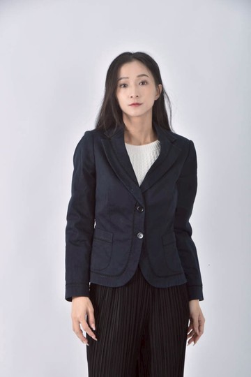 (S) red valentino西裝素面藍色外套