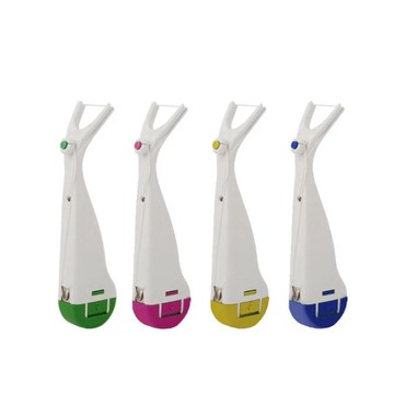 韓國 WEDENT 威登 成人攜帶式牙線棒(顏色隨機) 可替換 環保牙線【南風百貨】