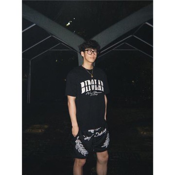 夏季美式復古麥穗雙層網眼抽繩四分褲男潮牌運動籃球百搭透氣短褲