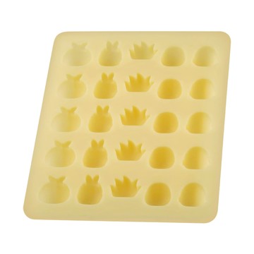 KAI 貝印 House 矽膠巧克力模25連 角落生物  米黃色  1個