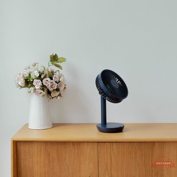 新款桌面風扇長續航4000mha電池風扇便攜宿舍辦公學生風扇可充電