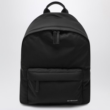 Essential U backpack in black nylon