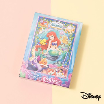 迪士尼｜小美人魚520片盒裝拼圖 小美人魚   拼圖 教具 玩具 學習 親子 JF111
