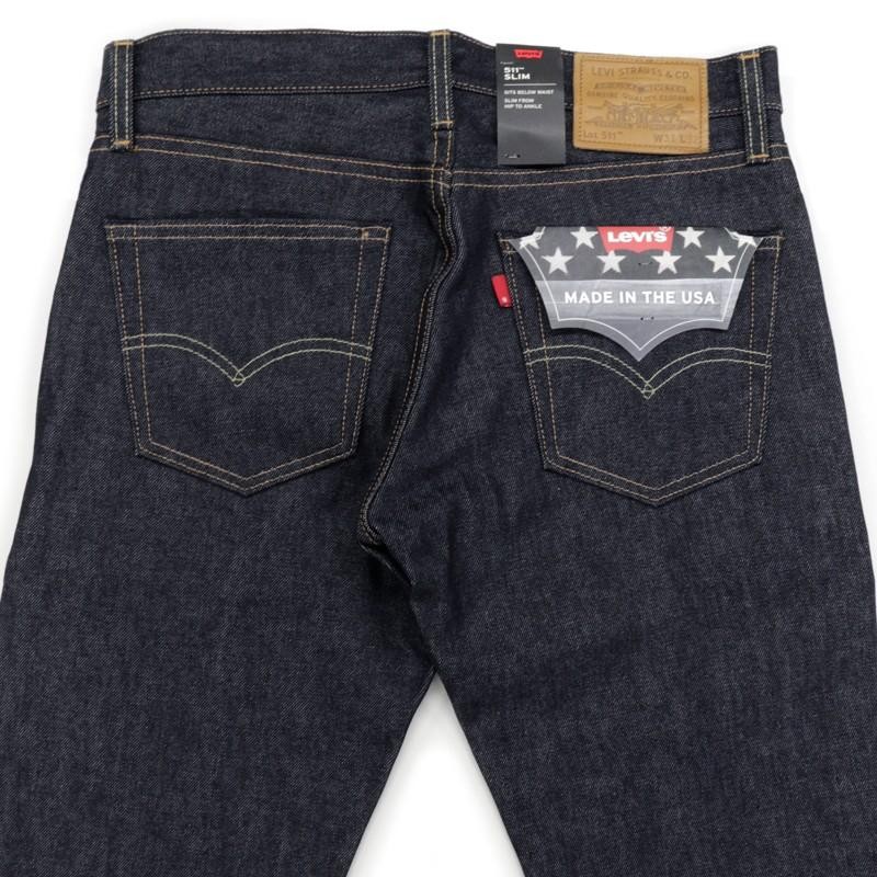 リーバイス メンズ ジーンズ LEVIS 04511-2596 511 SLIM FIT SELVEDGE