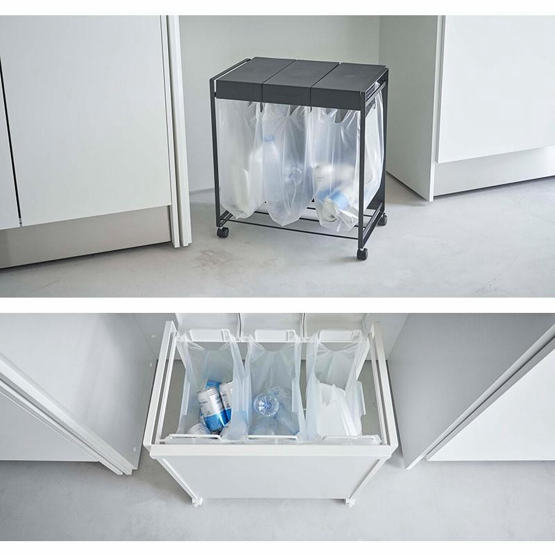 分別　ダストワゴン　ゴミ箱　整理整頓　空き缶　空き瓶　便利 分別 ダストワゴン ゴミ箱 整理整頓 空き缶 空き瓶 便利