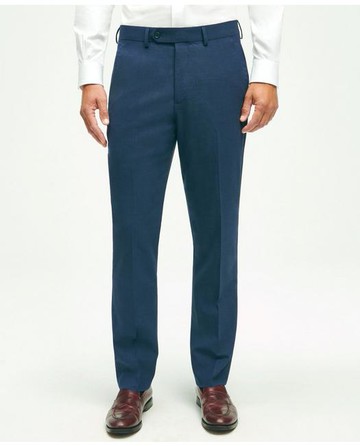 Brooks Brothers Men's Explorer Collection Classic Fit Wool Suit Pants | Navy | Size 32 30