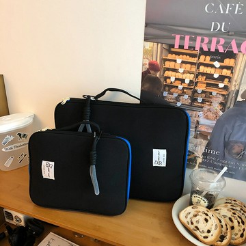 【巴黎精品】現貨+預購 手拿包帆布電腦包-韓版卡通小熊手提男女包包4色w1ac34