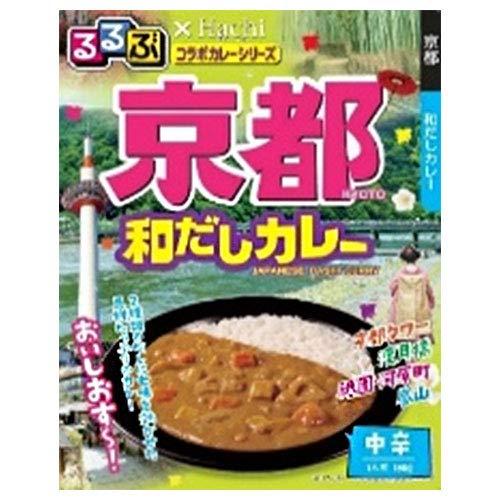 ハチ食品 るるぶ×Hachiコラボシリーズ 京都和だしカレー 中辛 180g×20個入