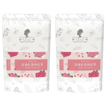 LADIESTEA 午茶夫人 玫瑰紅棗枸杞茶  4g  10包  2袋