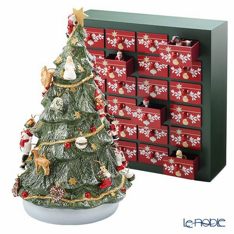ビレロイ ボッホ Villeroy Boch アドベントカレンダー ツリー3d オーナメント 53cm 9598 通販 Lineポイント最大0 5 Get Lineショッピング