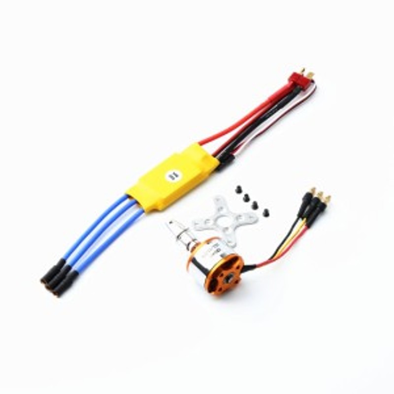 A2212 2212 1000KV / 2200KV / 1400KVブラシレスモーター30A / 40A ESC、Tプラグ付き、RC 固定翼飛行機ヘリコプター用3.5mmバナナコネクタ 通販 LINEポイント最大10.0%GET | LINEショッピング