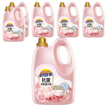 Magic Amah 妙管家 抗菌柔軟護衣精 經典玫瑰香  3L  6桶