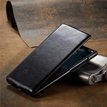 真皮商務男士適用三星S24ultra手機殼上下開翻蓋皮套Galaxy S25新款超薄22plus高級感sansungS23+男士簡約S21