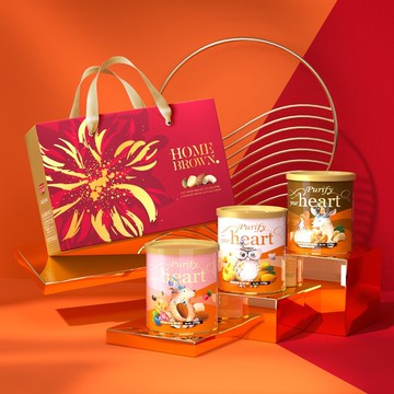 【紅布朗】We Are One堅果禮盒(3罐/組)年節禮盒 春節禮盒 送禮