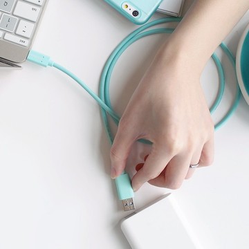 VITAL POWER | USB-C 至 USB 5GBPS 連接線 - 藍色