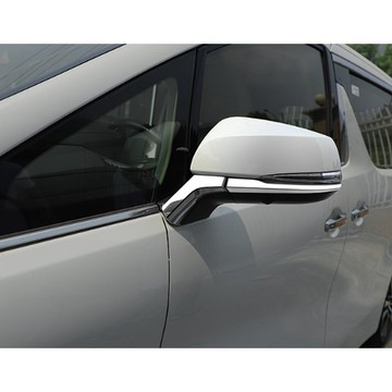 ~歐力斯~豐田 TOYOTA 18-23年 ALPHARD 後視鏡飾條 後視鏡裝飾條 防撞飾條 後視鏡亮條