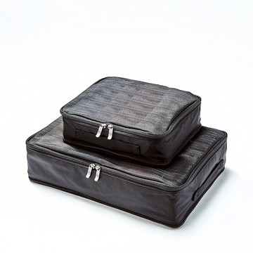 AZPAC 分層擴充旅行收納袋 大+小組合/衣物收納袋/行李收納包/旅行收納袋