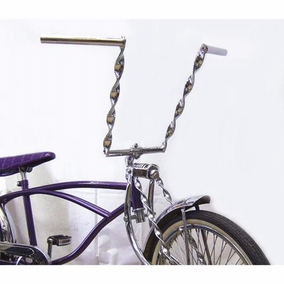 ツイスト マフラー ゴールド テールパイプ 自転車 パーツ