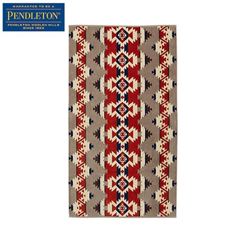 ペンドルトン PENDLETON ジャガードバスタオル オーバーサイズ ...