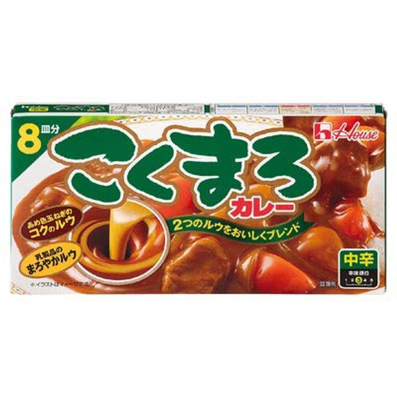 ハウス食品 こくまろカレー 中辛 140g×10個入