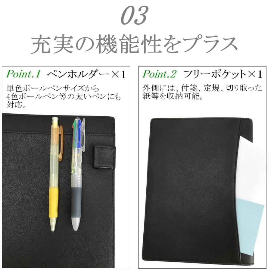 フロックス ノートカバー メモ帳カバー 手帳カバー メモパッドカバー A5 本革 革 2冊収納可 ペンホルダー付