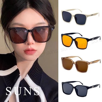 【SUNS】韓版大框墨鏡 網紅抖音款墨鏡/太陽眼鏡 抗UV(22589)