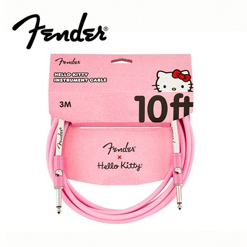 【預購】Fender x Hello Kitty Pink Original Cable 聯名款導線【敦煌樂器】
