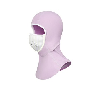 秋冬兒童磁吸滑雪面罩護臉護頸保暖男女童騎行防風防寒加厚面罩【Snowbelle優選】