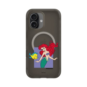 iPhone 17 AirX 本質黑 - 迪士尼-公主系列 Disney Princess - 公主專屬系列-小美人魚 愛麗兒