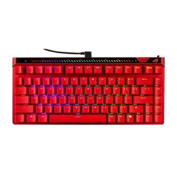 ASUS ROG Falchion Ace 75 HE 磁軸電競鍵盤 紅色