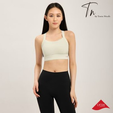 【TN】LYCRA高彈力系列 美背背扣式運動背心-淺綠