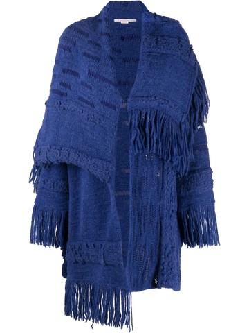 Stella Mccartney Alpaca Texture Oversized Coat