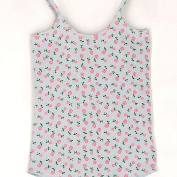 FREAK'S STORE SUPER RIB CAMISOLE（FLOWER） 吊帶背心