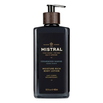 Mistral 海洋雪松 身體保濕乳液 男性男士男生香水香氛身體乳 潤膚護膚舒敏保養保溼潤膚乳 敏感肌保濕乳潤膚露潤膚霜