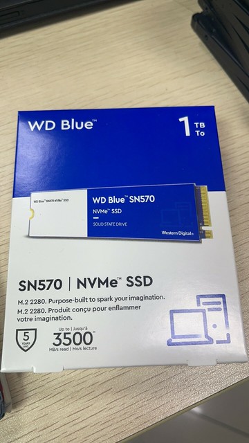 西數 WD SN 570 1T NVME全新盒裝 感興趣的話點“我想要”和我私聊【北歐居家生活】