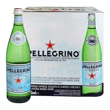 [COSCO代購6] W56076 San Pellegrino 聖沛黎洛 天然氣泡水 750毫升 X 12瓶