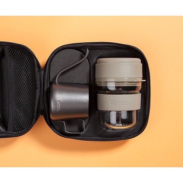 『HOLOHOLO』迷你手沖套裝 便攜式套裝／手沖咖啡杯／玻璃咖啡壺／露營旅行套組『歐力咖啡』