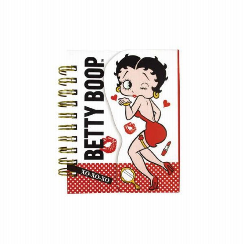 Betty Boop ベティ 手帳 プロフィールブック 磁石など
