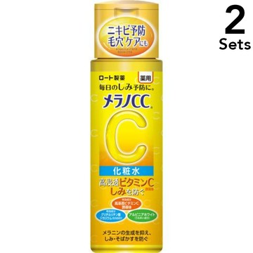 [2入組]樂敦製藥Melano CC藥用淡斑對策美白化妝水170mL