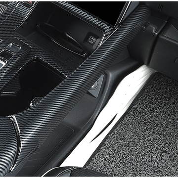 ~歐力斯~現代 HYUNDAI 22-24年 CUSTIN 排檔框側飾條 中控側飾條 前扶手飾條 側扶手飾條 碳纖維紋
