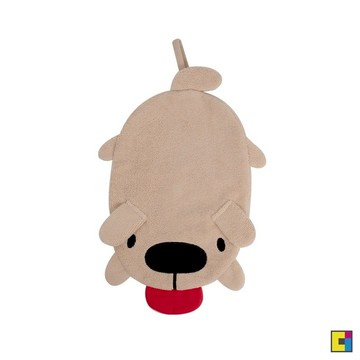 [貓貓蟲-咖波] 狗狗造型擦手巾